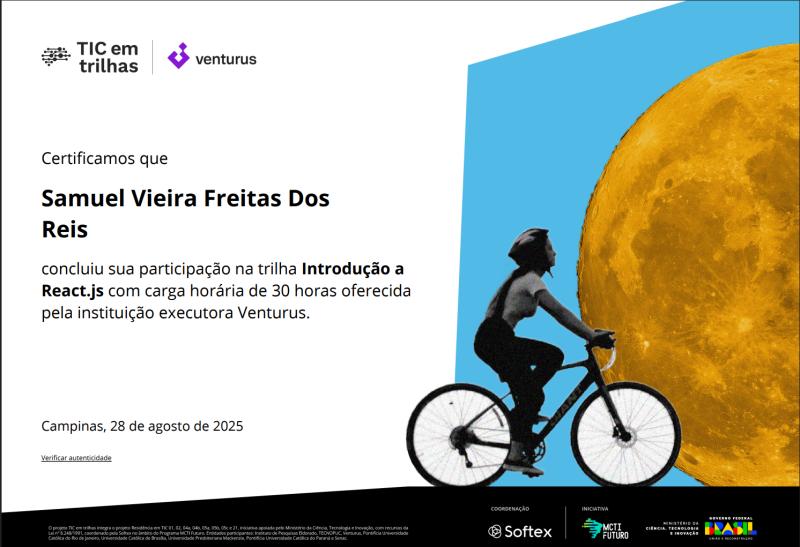 React - TIC em trilhas